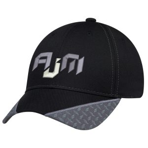 6 Panel Constructed Full-Fit (Diamond Plate) Cap — AJM 5533M