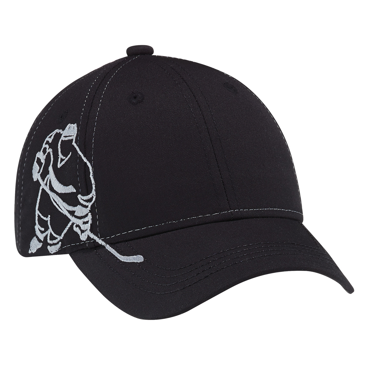6 Panel Constructed Contour (Sports, Youth) Cap — AJM 5680B - Image 6