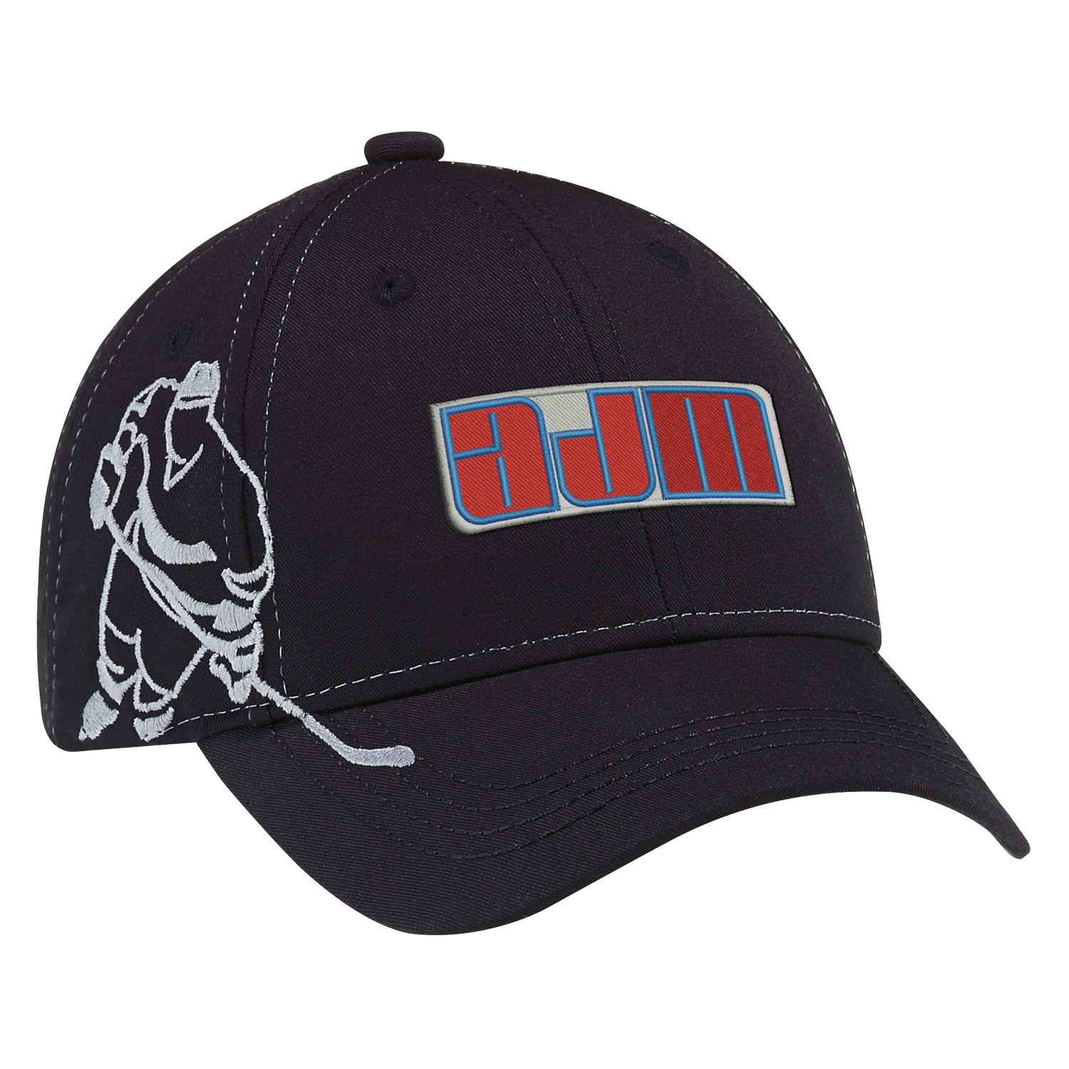 6 Panel Constructed Contour (Sports, Youth) Cap — AJM 5680B