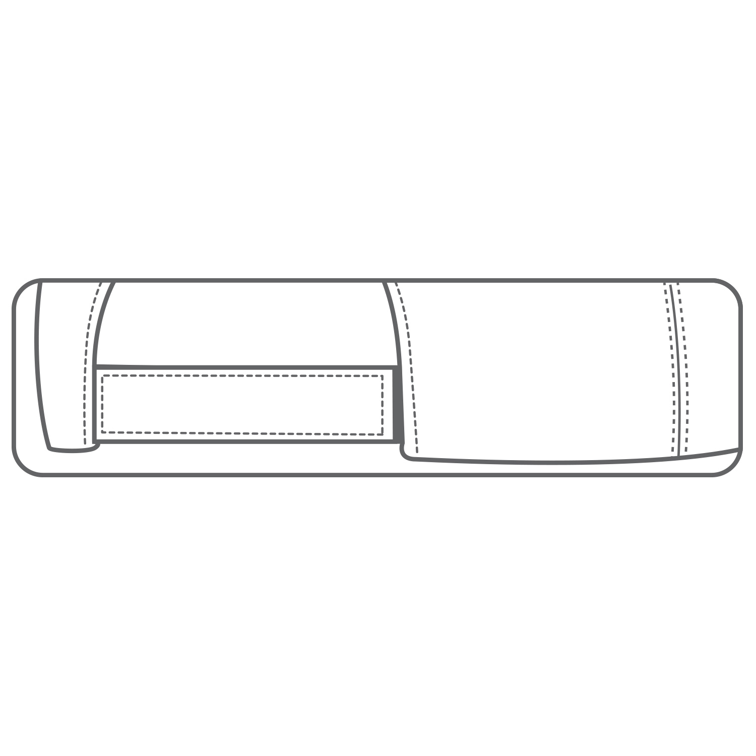 6 Panel Constructed Contour (Sports, Youth) Cap — AJM 5680B - Image 4