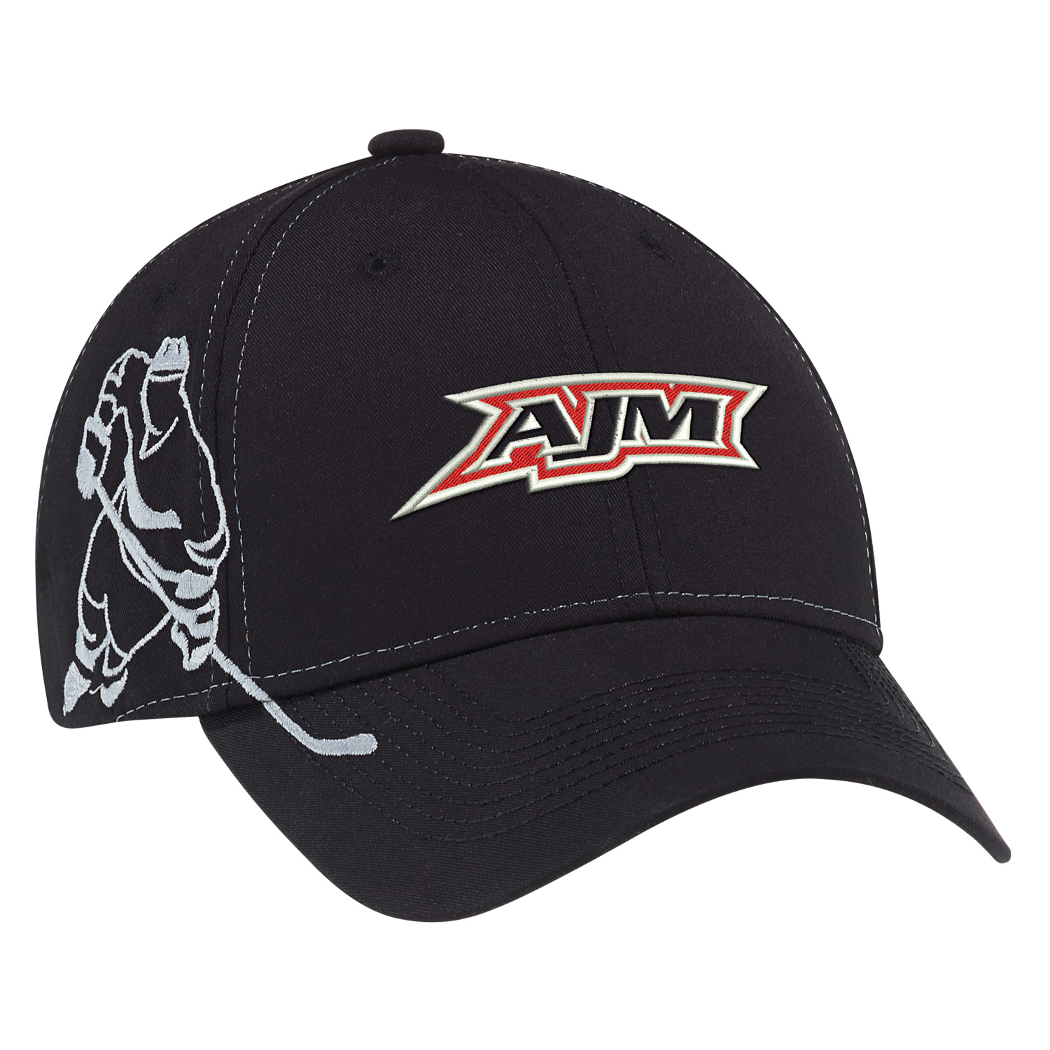 6 Panel Constructed Full-Fit (Sports) Cap — AJM 5680M