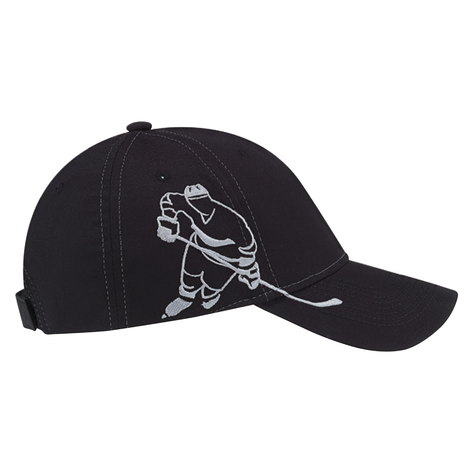 6 Panel Constructed Full-Fit (Sports) Cap — AJM 5680M - Image 3