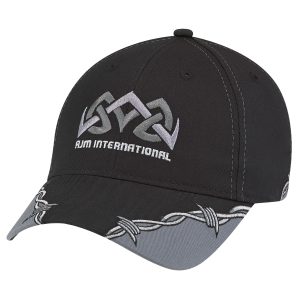6 Panel Constructed Full-Fit (Barbed Wire) Cap — AJM 5713M