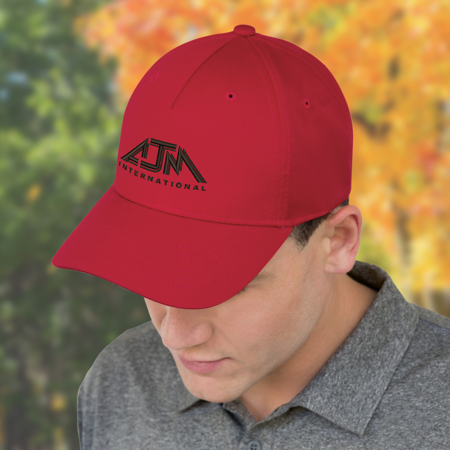 5 Panel Constructed Full-Fit-Five Cap — AJM 5910M - Image 6
