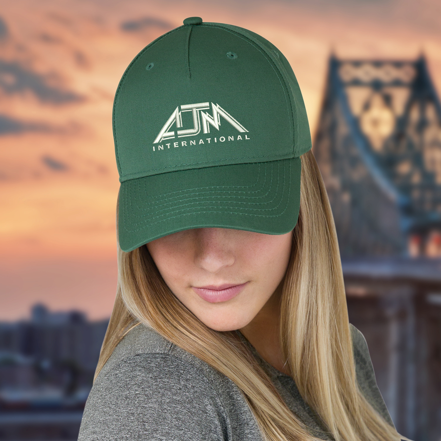 5 Panel Constructed Full-Fit-Five Cap — AJM 5910M - Image 7