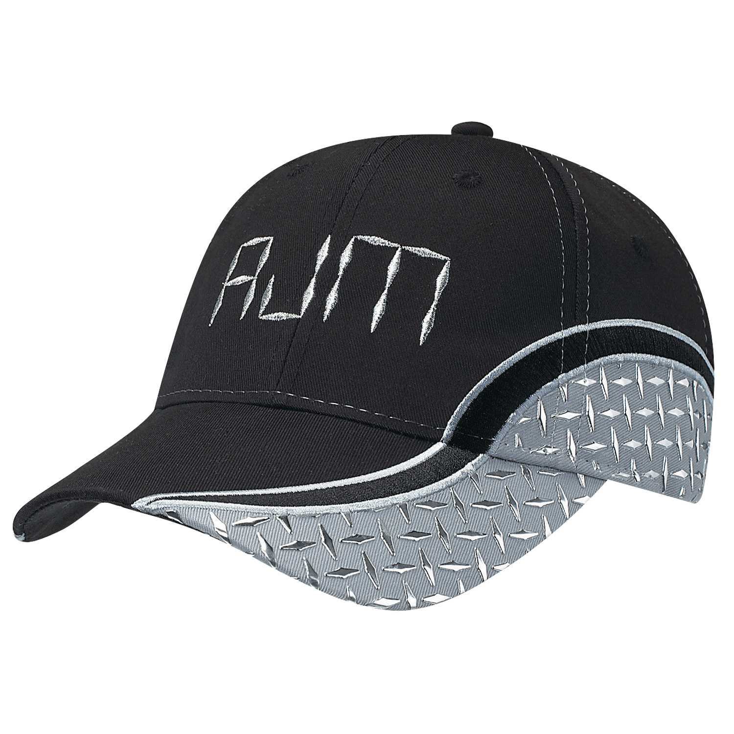 6 Panel Constructed Contour (Diamond Plate) Cap — AJM 5928M