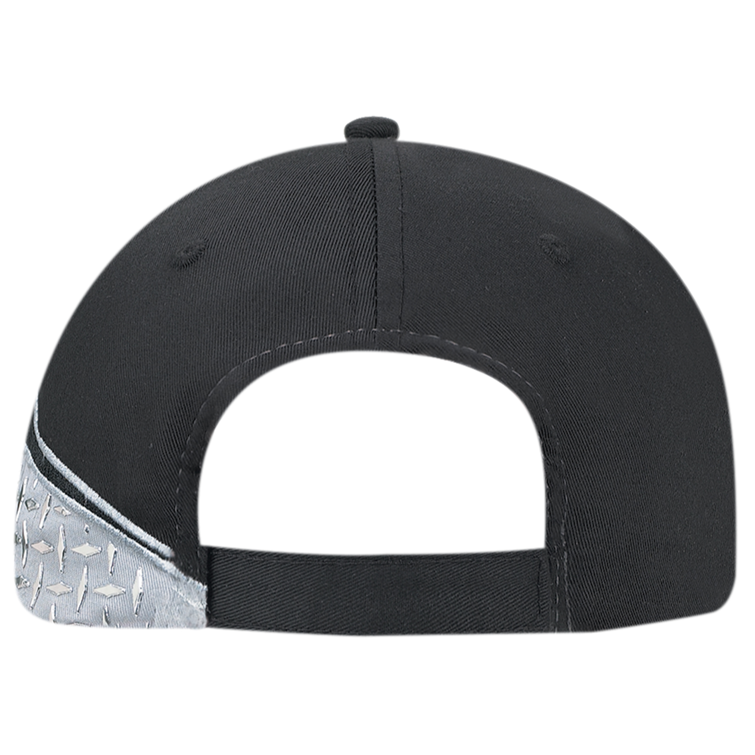 6 Panel Constructed Contour (Diamond Plate) Cap — AJM 5928M - Image 4