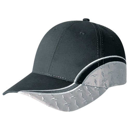 6 Panel Constructed Contour (Diamond Plate) Cap — AJM 5929M - Image 5