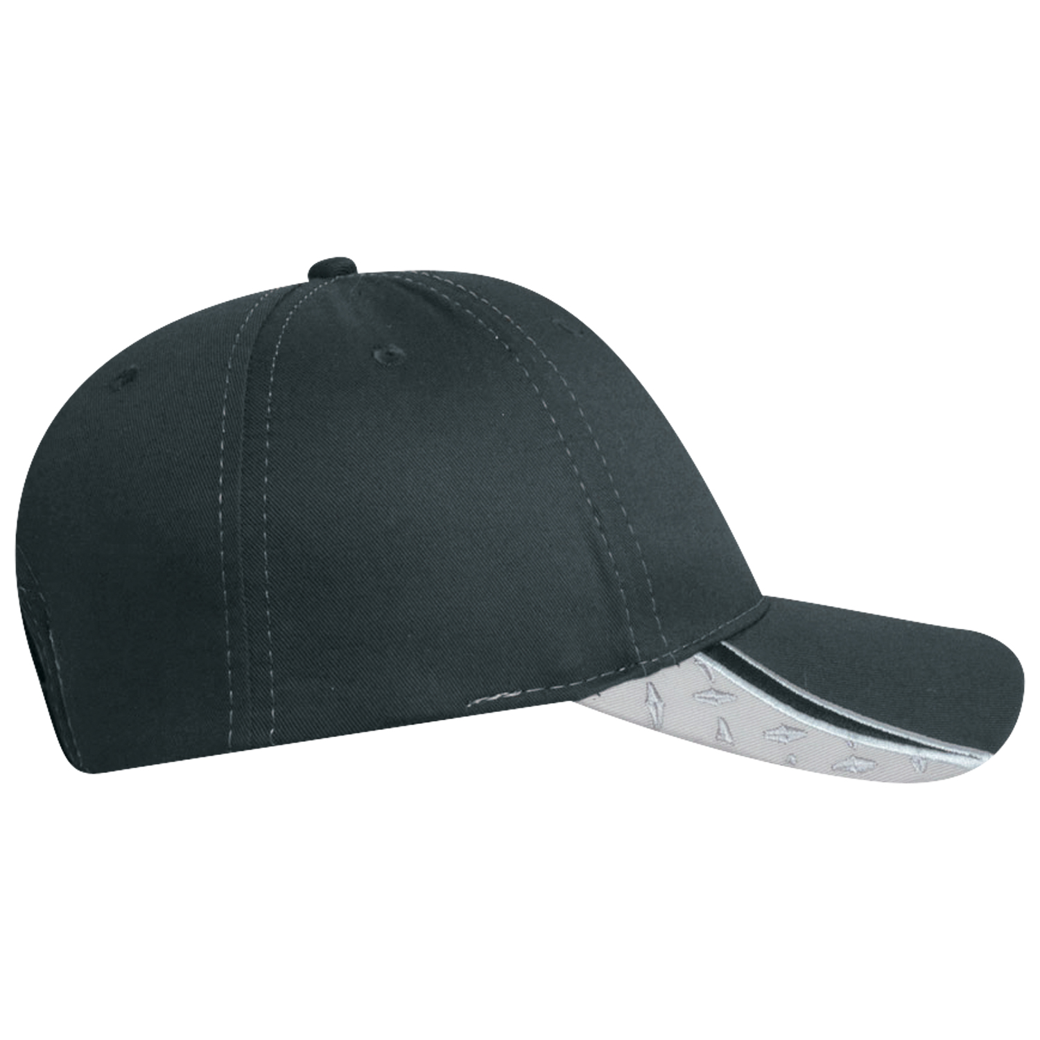 6 Panel Constructed Contour (Diamond Plate) Cap — AJM 5929M - Image 2