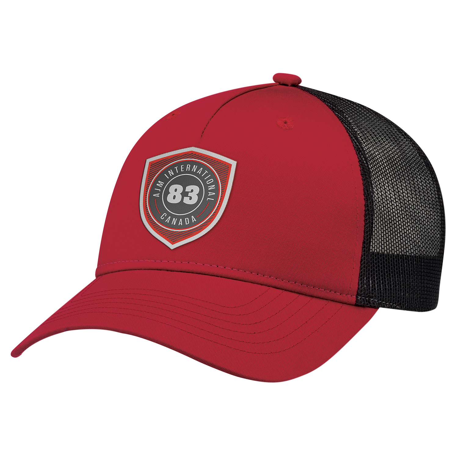 5 Panel Constructed Full-Fit-Five (Mesh Back) Cap — AJM 5960M