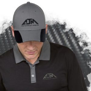 Alternative view of 6 Panel Constructed Full-Fit Cap — AJM 5989M