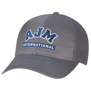 6 Panel Constructed Contour (Mesh Back) Cap — AJM 5A390M