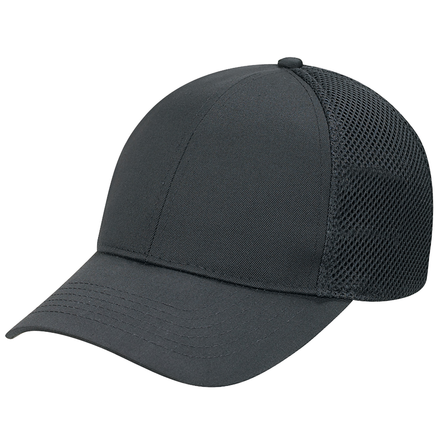 6 Panel Constructed Contour (Mesh Back) Cap — AJM 5A390M - Image 4