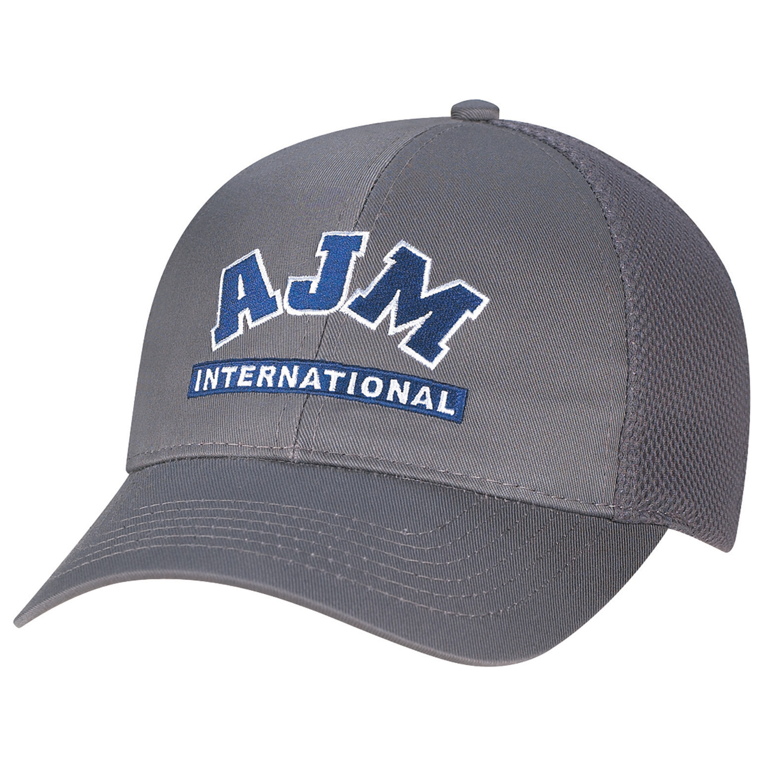 6 Panel Constructed Contour (Mesh Back) Cap — AJM 5A390M