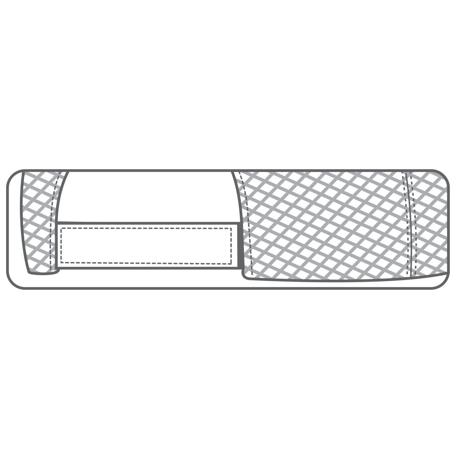 6 Panel Constructed Contour (Mesh Back) Cap — AJM 5A390M - Image 3