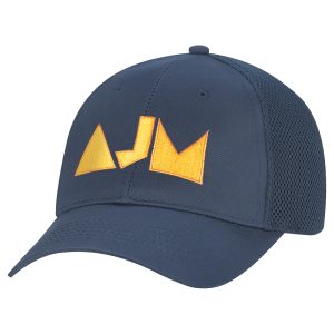 6 Panel Constructed Contour (Mesh Back, Adjust-A-Fit) Cap — AJM 5A990