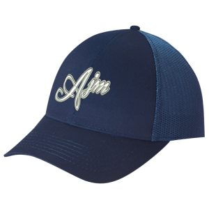 6 Panel Constructed Contour (Mesh Back) Cap — AJM 5C390M