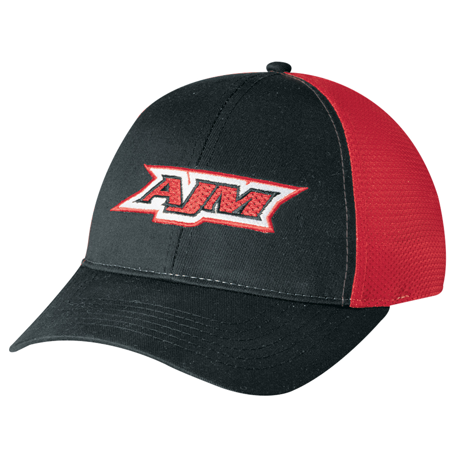 6 Panel Constructed Contour (Mesh Back) Cap — AJM 5C392M