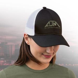 Alternative view of 6 Panel Constructed Contour (Mesh Back) Cap — AJM 5C392M