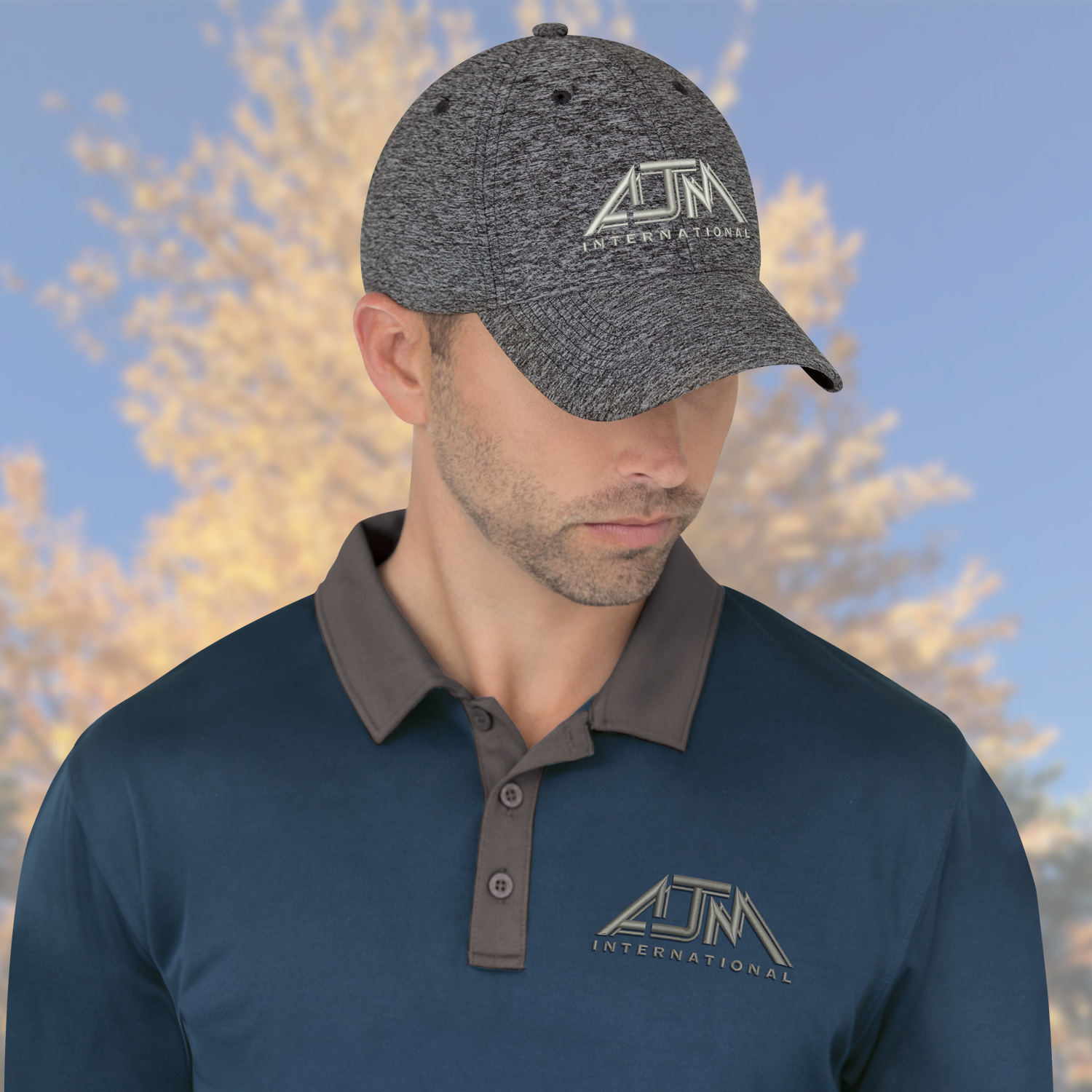 6 Panel Constructed Full-Fit Cap — AJM 5J630M - Image 2