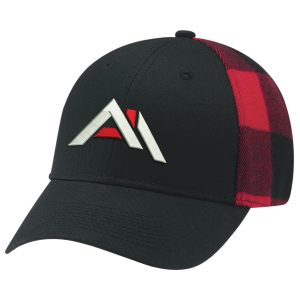 6 Panel Constructed Full-Fit (Lumberjack) Cap — AJM 5Q637M