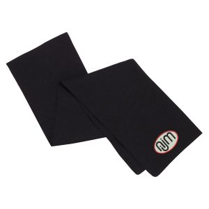 Oversized scarf — Rib knit, single-ply — AJM 5Z500M
