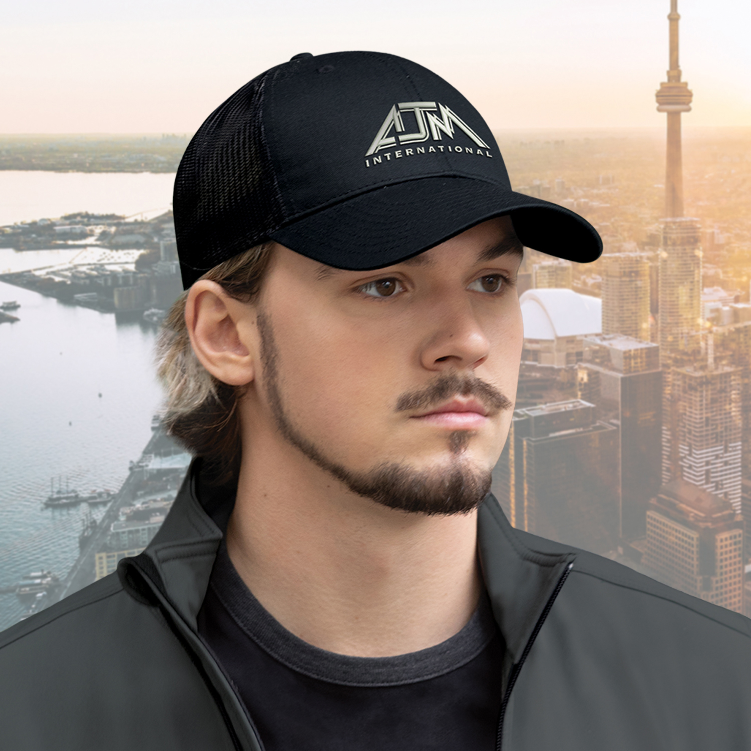 6 Panel Constructed Full-Fit (Mesh Back) Cap — AJM 6640M - Image 8