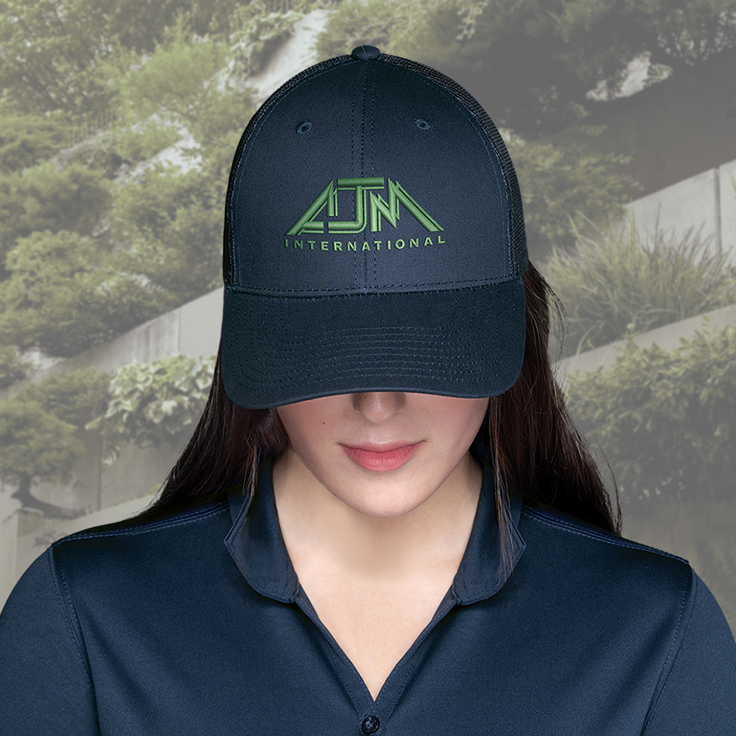 6 Panel Constructed Full-Fit (Mesh Back) Cap — AJM 6640M - Image 9