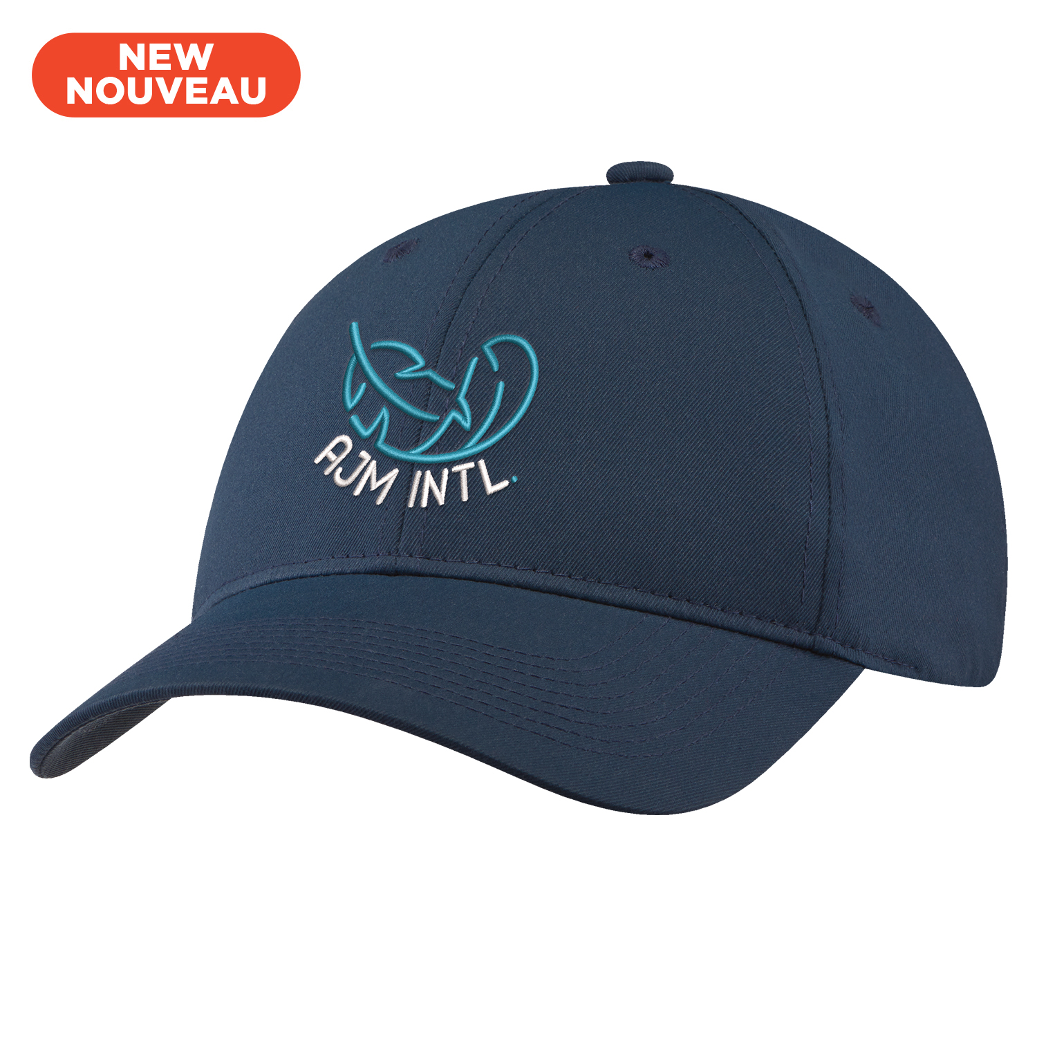 6 Panel Constructed Full-Fit Cap — AJM 6C630M