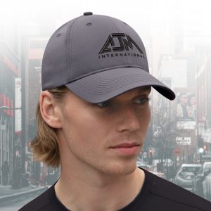 Alternative view of 6 Panel Constructed Full-Fit Cap — AJM 6C630M