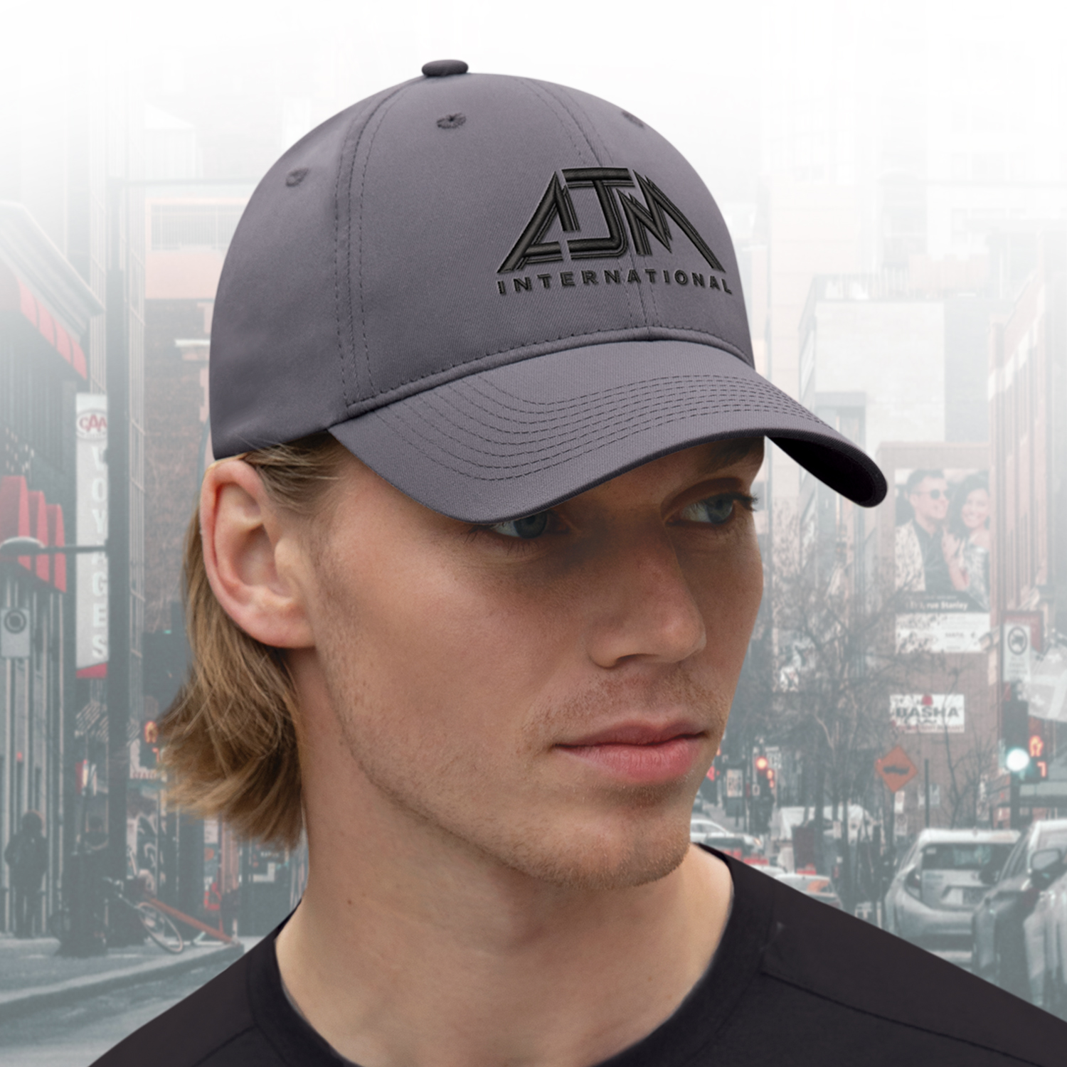 6 Panel Constructed Full-Fit Cap — AJM 6C630M - Image 2