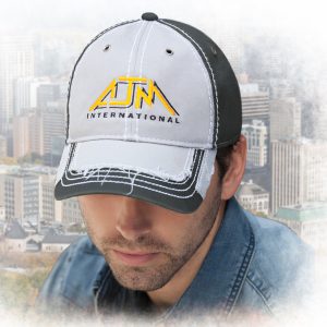 Alternative view of 6 Panel Constructed Full-Fit (Vintage) Cap — AJM 6E758M