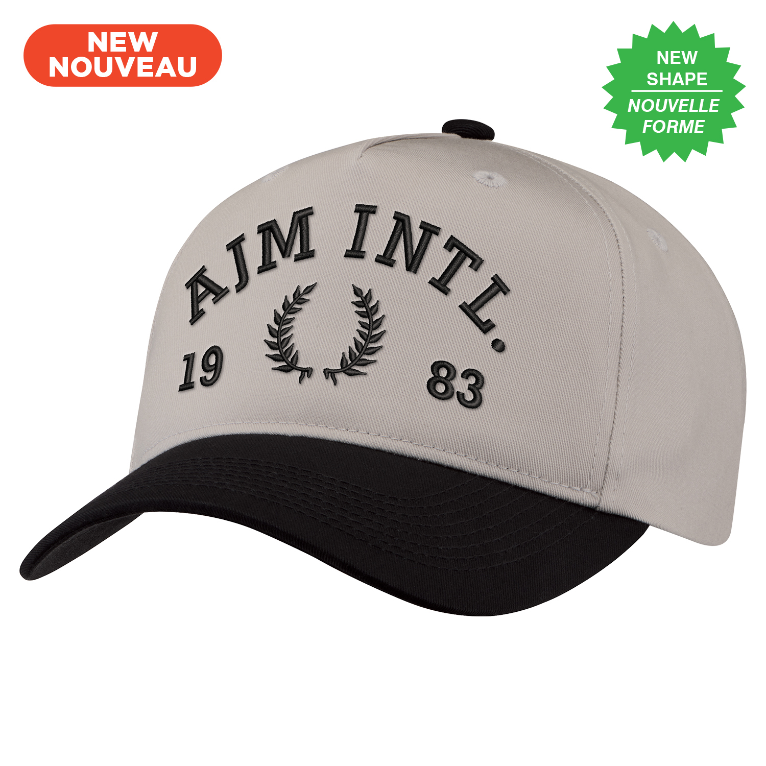 5 Panel Constructed Pro-Five Cap — AJM 6F080M