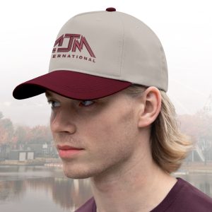 Alternative view of 5 Panel Constructed Pro-Five Cap — AJM 6F080M