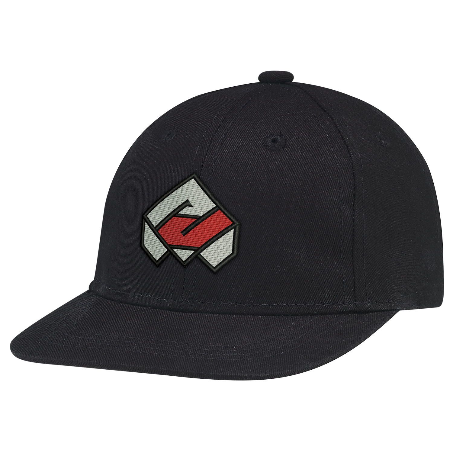 6 Panel Constructed Flat Peak (Youth) Cap — AJM 6F660B
