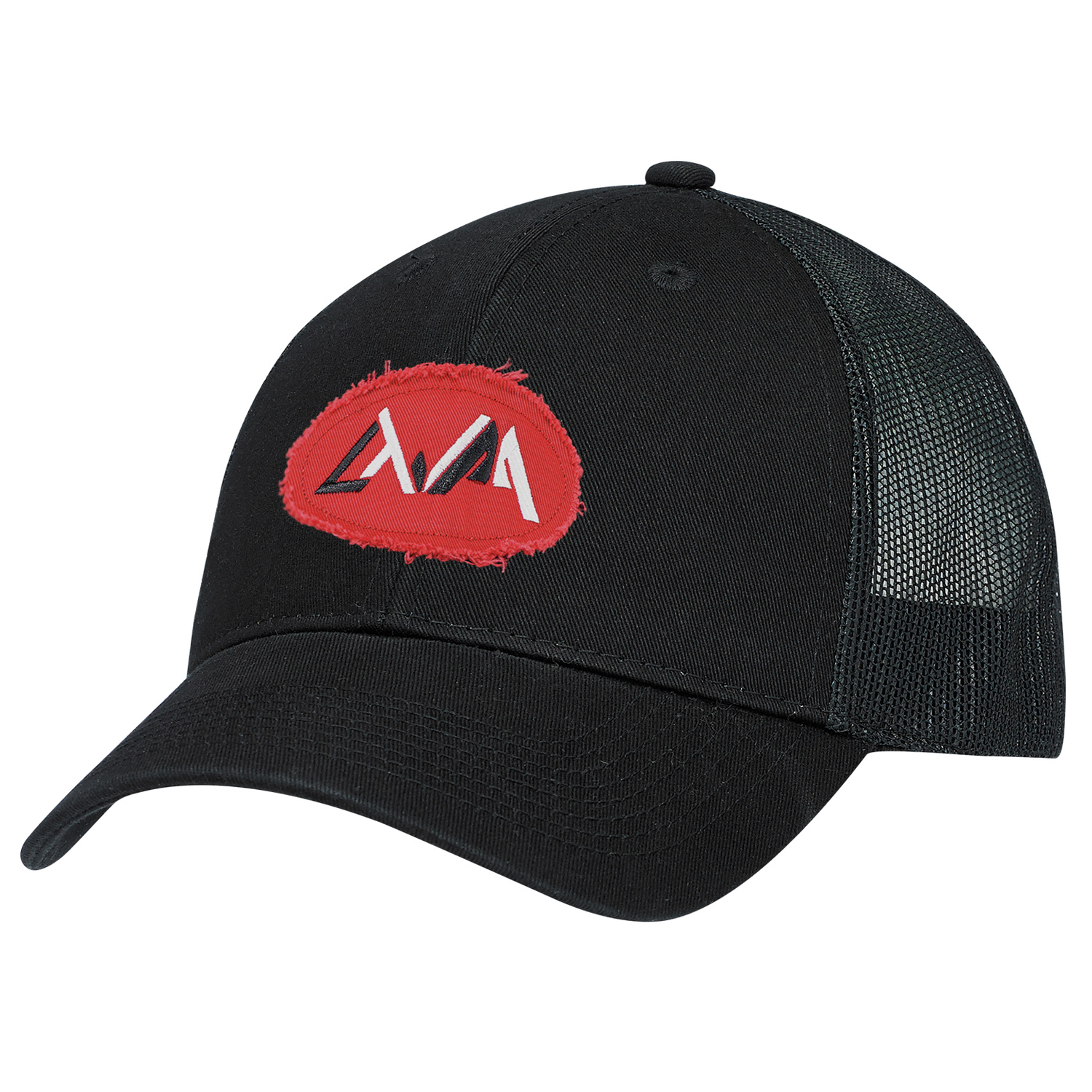 6 Panel Constructed Full-Fit (Mesh Back) Cap — AJM 6H640M