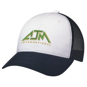 6 Panel Constructed Full-Fit (Mesh Back) Cap — AJM 6H641M