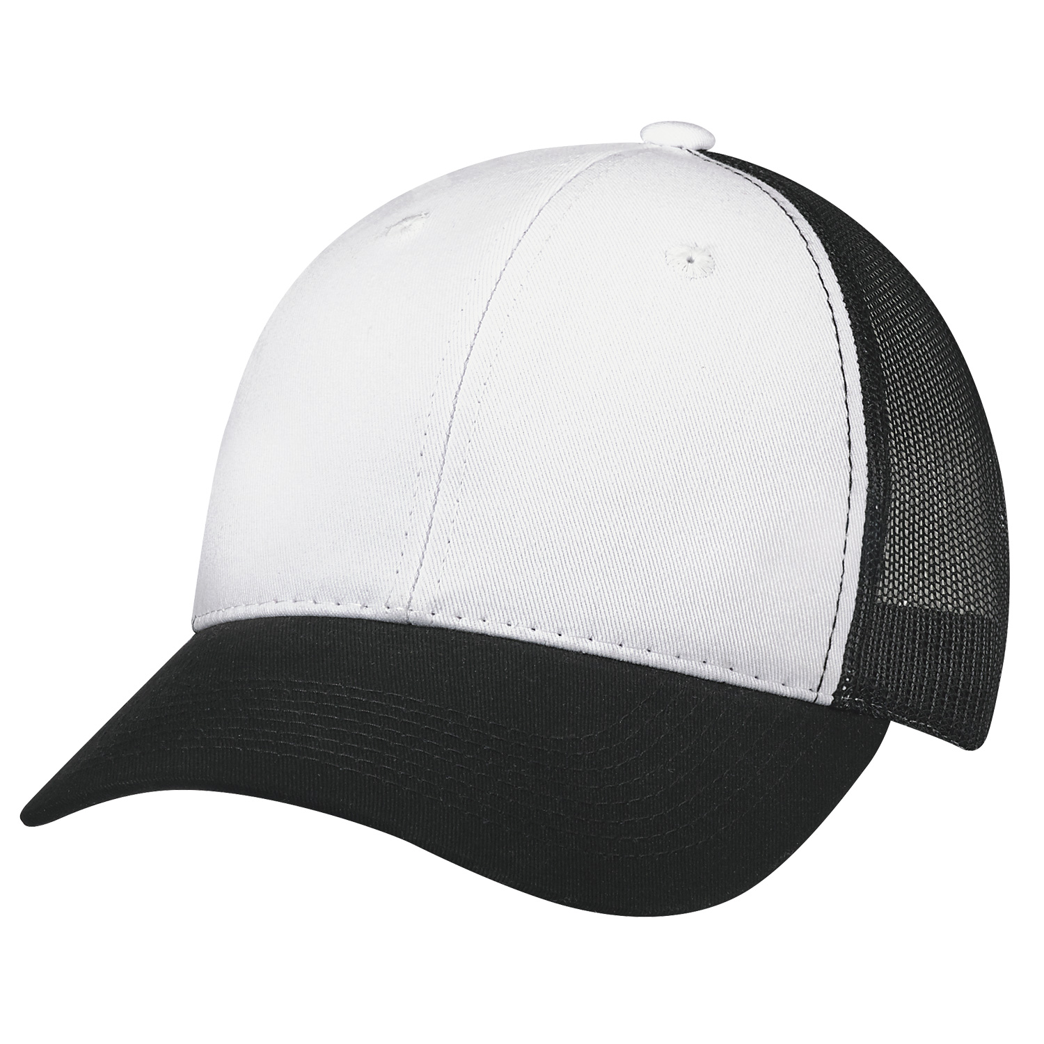 6 Panel Constructed Full-Fit (Mesh Back) Cap — AJM 6H641M - Image 6