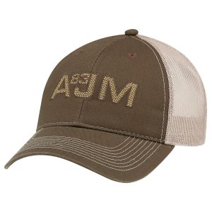 6 Panel Constructed Full-Fit (Mesh Back) Cap — AJM 6H647M