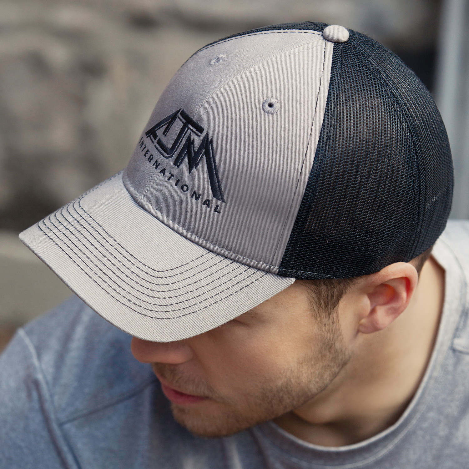 6 Panel Constructed Full-Fit (Mesh Back) Cap — AJM 6H647M - Image 4