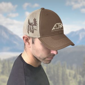 Alternative view of 6 Panel Constructed Full-Fit (Wildlife, Mesh Back) Cap — AJM 6H877M