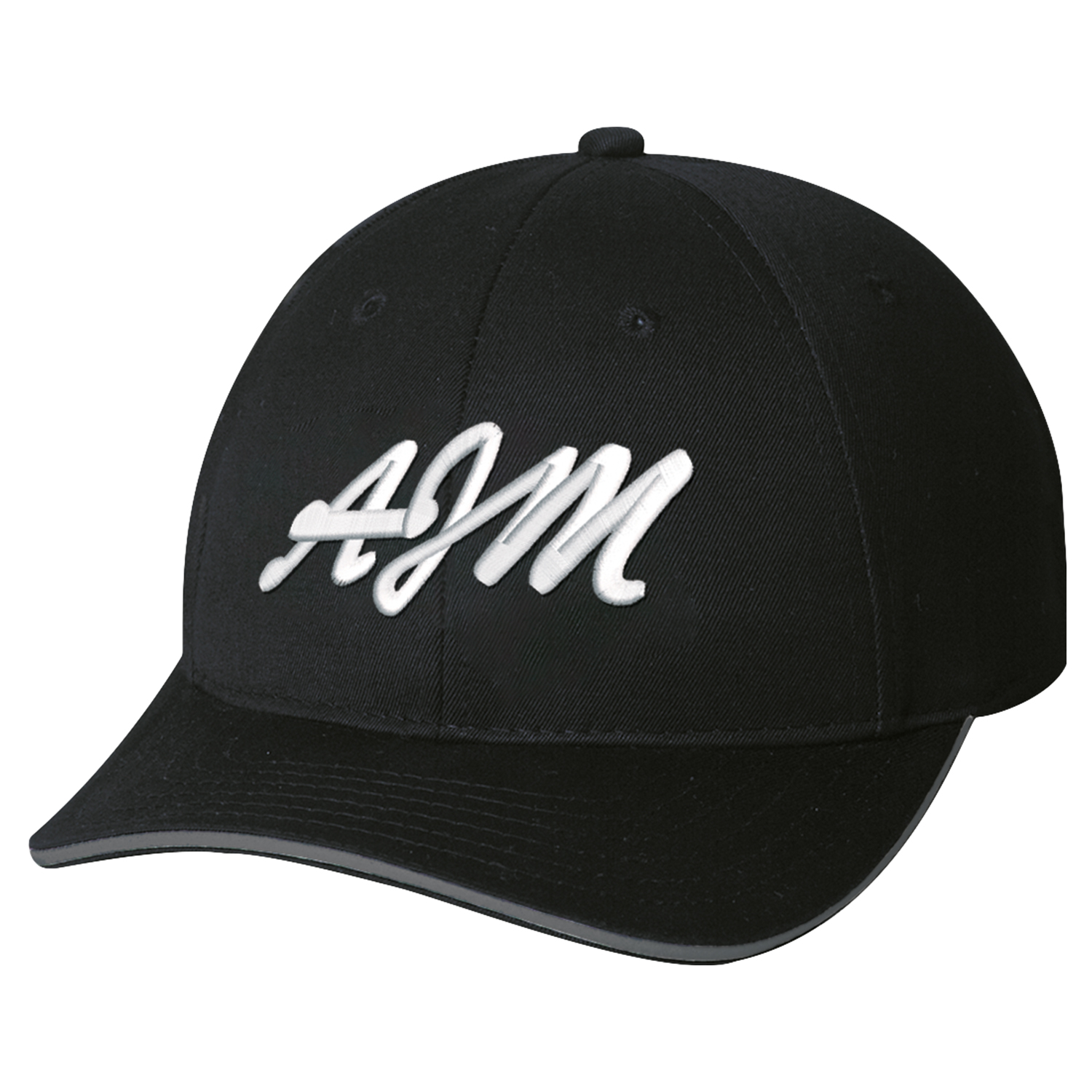 6 Panel Constructed Contour (Reflective, Safety) Cap — AJM 6J480M