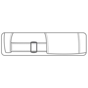 Alternative view of 6 Panel Contour Cap — AJM 6J770M