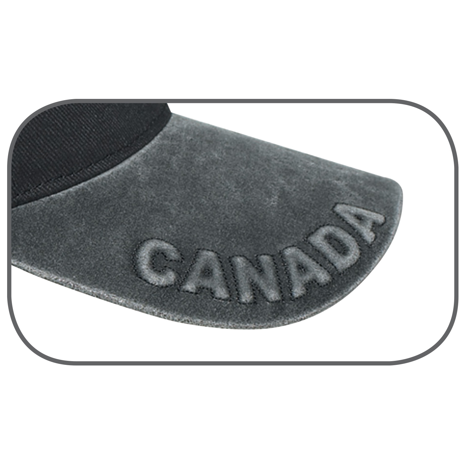 6 Panel Constructed Contour (Canada) Cap — AJM 6K408M - Image 3