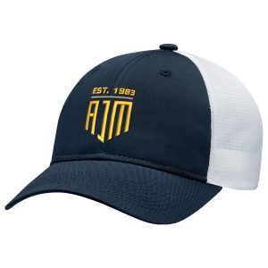 6 Panel Constructed Full-Fit (Mesh Back) Cap — AJM 6L649M