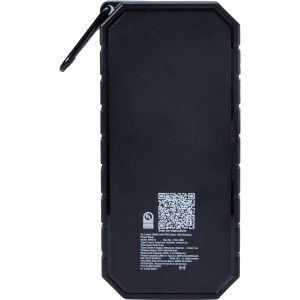 Alternative view of UL Listed 10,000 IPX5 Solar 15W Wireless Power Bank