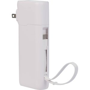 Alternative view of UL Listed 10,000 mAh 20W PD Power Bank with AC Plug