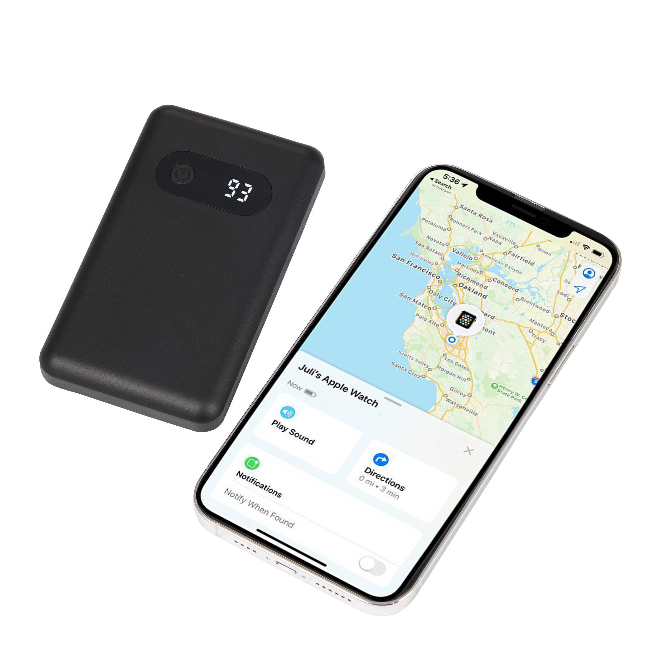 Find My 5,000 mAh 18W PD Power Bank with Digital Display - Image 6