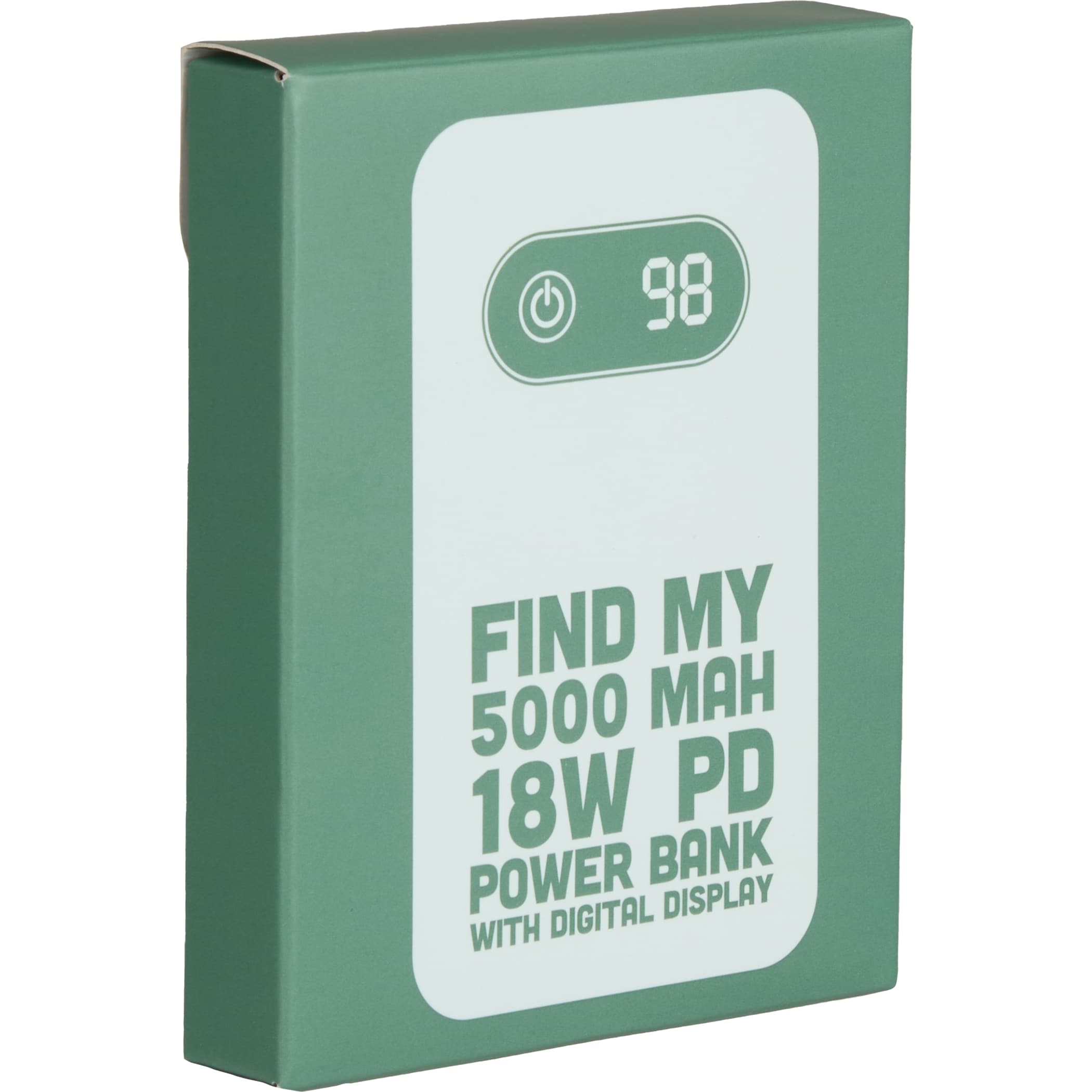 Find My 5,000 mAh 18W PD Power Bank with Digital Display - Image 11