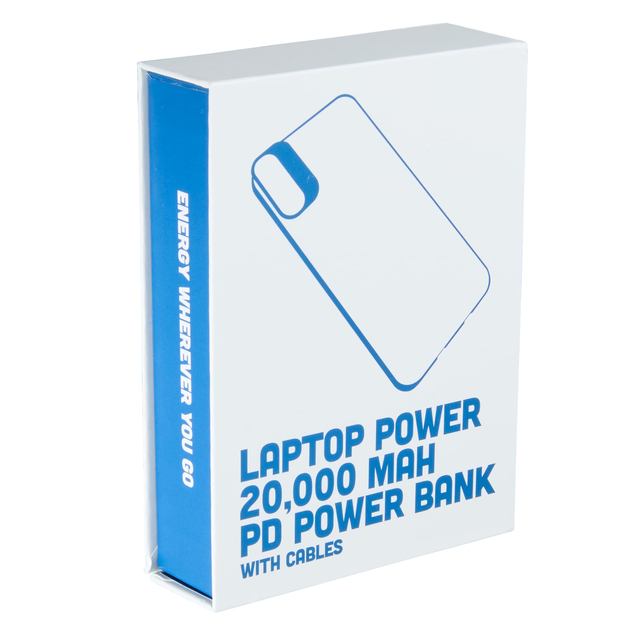 Laptop Power 20,000 mAh PD Power Bank with Integrated Cables - Image 11